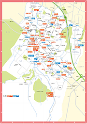 清田地区商工会マップ